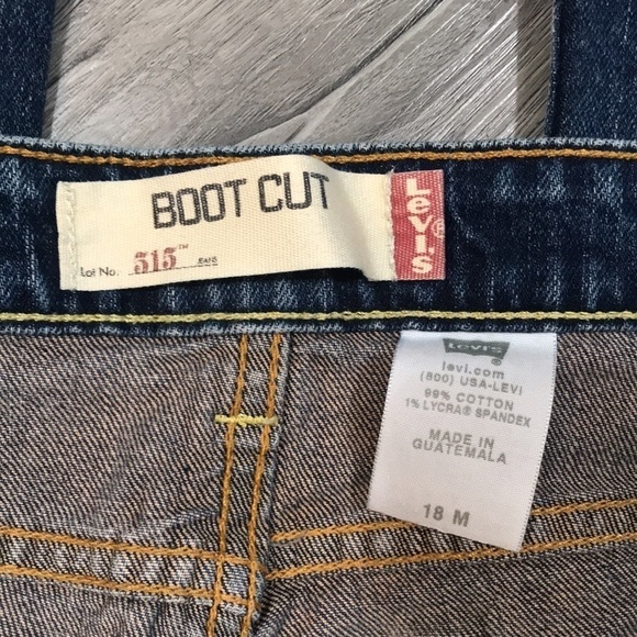 Levi’s 515 Medium Wash Boot Cut Jeans size 18 - Picture 8 of 9